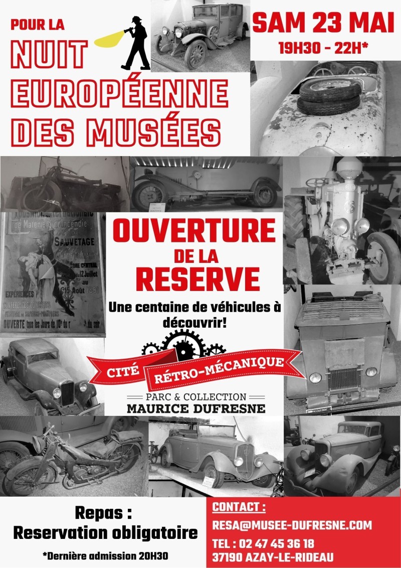 Nuit Européenne des Musées : Ouverture exceptionnelle de la Réserve