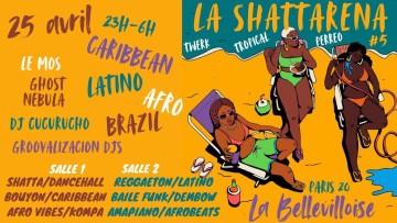 La Shattarena - Tropical vibes Party à La Bellevilloise !!