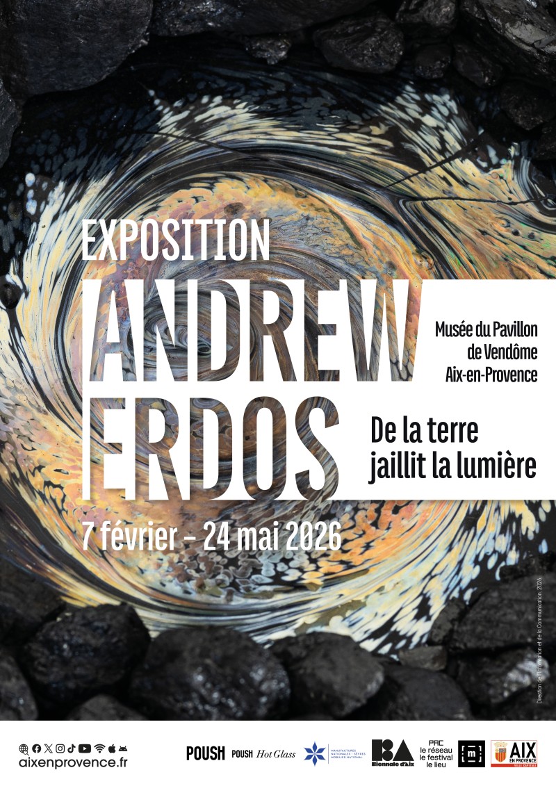 Exposition Andrew Erdos. De la terre jaillit la lumière.