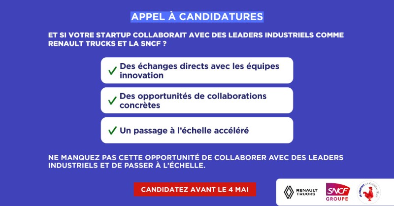 Je Choisis La French Tech x Renault Trucks x SNCF