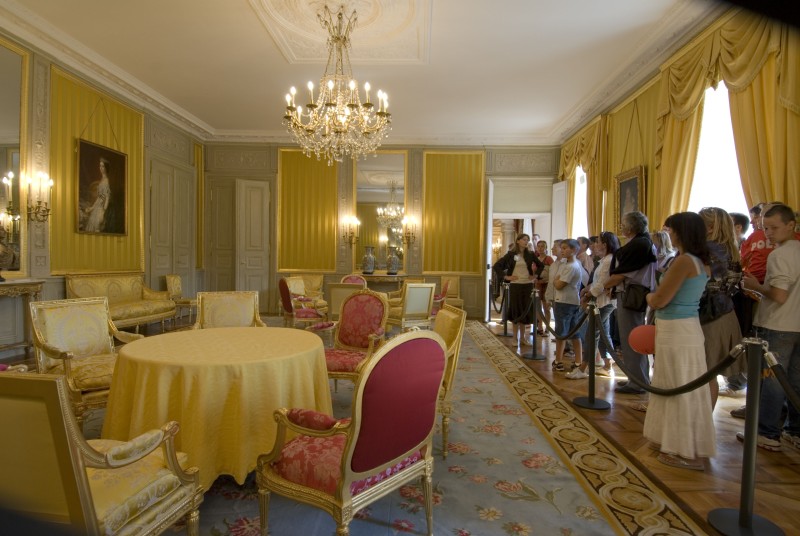 Visite des salons d'honneur du château des ducs de Savoie