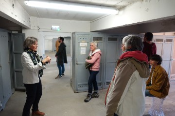 Visite guidée du vestiaire des filetières