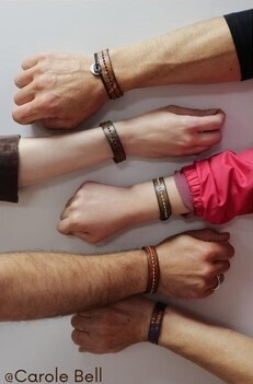 Fabrication d'un bracelet en cuir