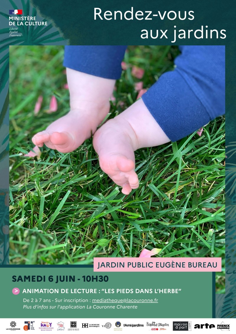 Bébés lecteurs "Les pieds dans l'herbe"