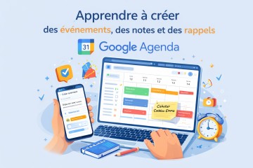 Agenda sur smartphone :