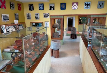 Mini-village gaulois au musée