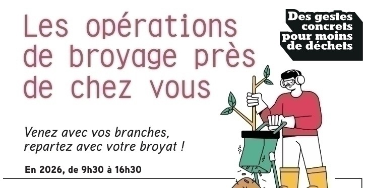 Opération de broyage