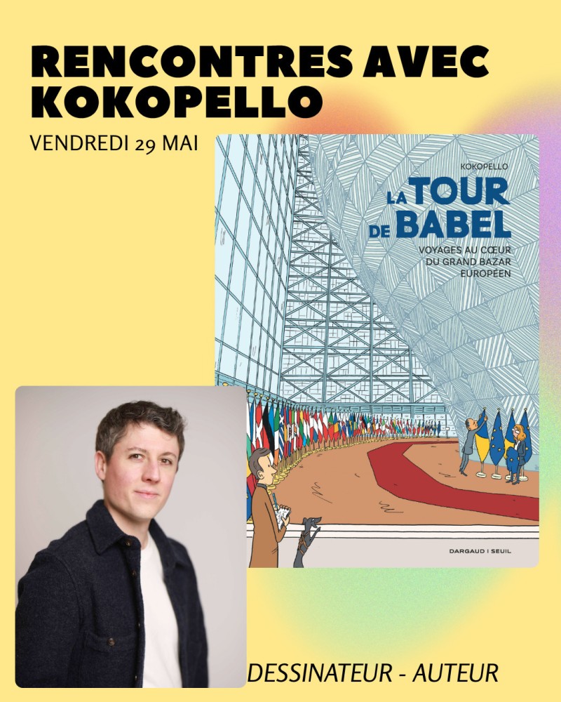 la tour de Babel. Voyage au cœur du grand bazar européen