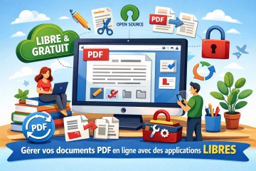 Utiliser des applications libres en ligne pour gérer des documents PDF