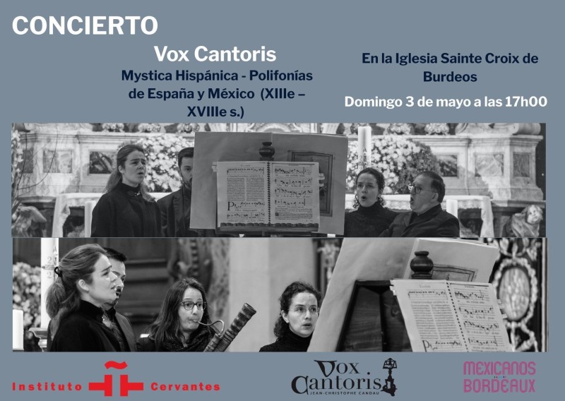 Concert : Mystica Hispánica. Vox Cantoris