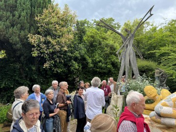 Visite de l'atelier de Jean-Marc de Pas