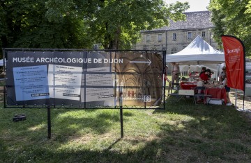 Village gaulois au musée archéologique de Dijon