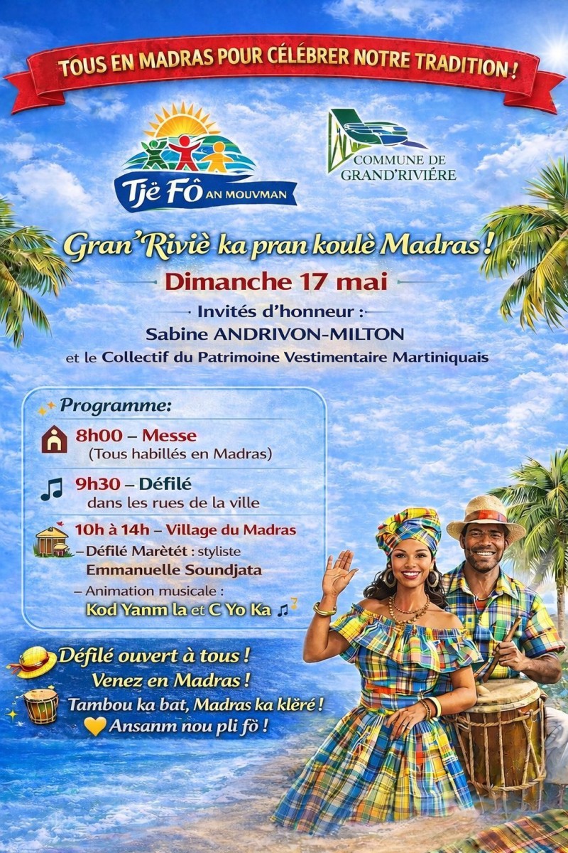 TOUS EN MADRAS POUR CÉLÉBRER NOTRE TRADITION