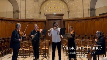 Concert à Paris: Rossini, Vivaldi, Tchaikovsky, Taffanel, Bizet, Aznavour, Saint-Saëns, Ibert, Poulenc, Ravel