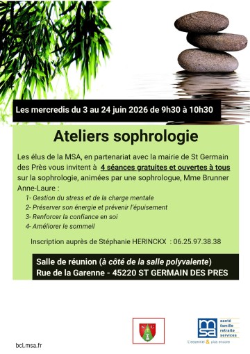 ATELIERS SOPHROLOGIE