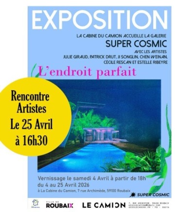 "L’endroit parfait" pour rencontrer les artistes