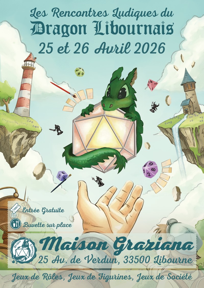 Les rencontres ludiques du dragon libournais