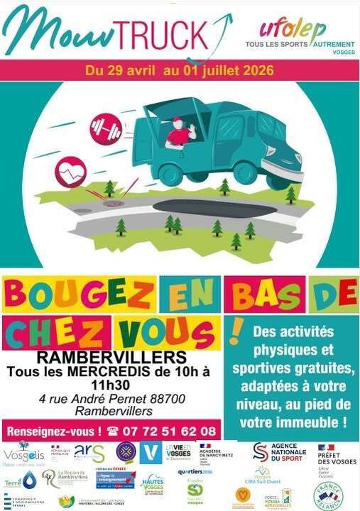 Bougez en bas de chez vous