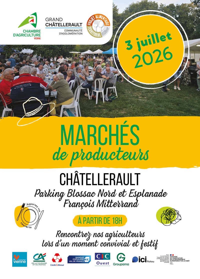 Marchés de producteurs - Châtellerault