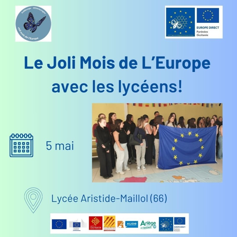 Le Joli Mois de l'Europe s'anime au Lycée Maillol!
