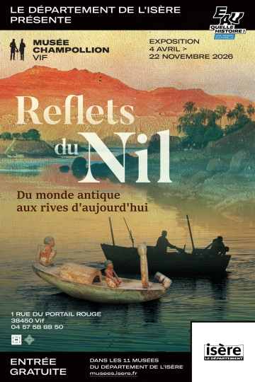 Visite guidée de l'exposition temporaire "Reflets du Nil"