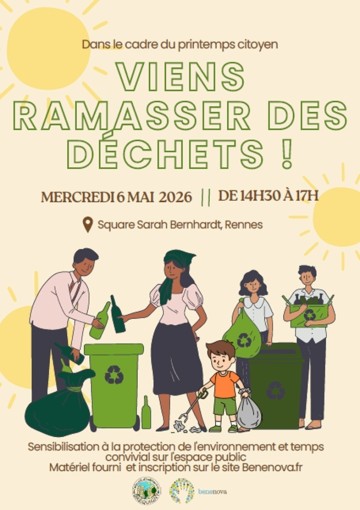 Le Printemps citoyen à Rennes   🌍  🌼  🌳  🌊  🐟