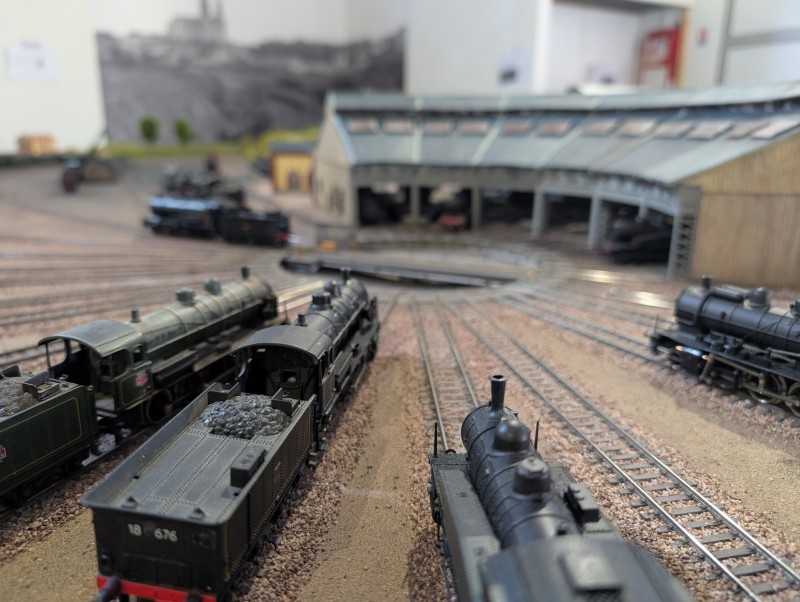 Maquette en mouvement, attention au départ !