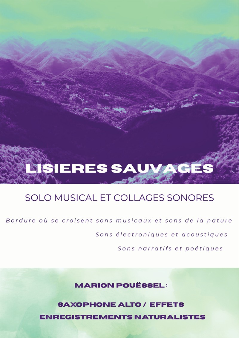 Concert Solo Musical et collages sonores de Marion Pouëssel