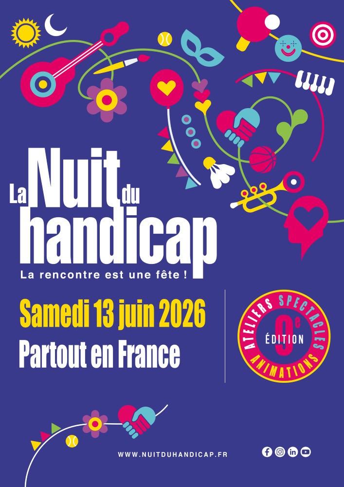 La nuit du handicap : pratiques artistiques et handicap, l'accès pour tous.
