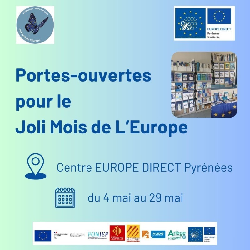 Portes-Ouvertes au Centre EUROPE DIRECT Pyrénées
