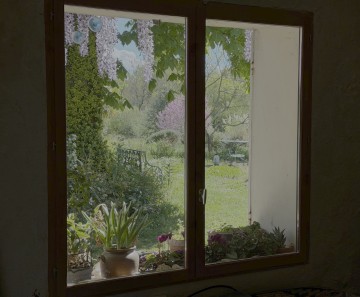 Exposition d'art contemporain sur le thème de cette année «La vue ».