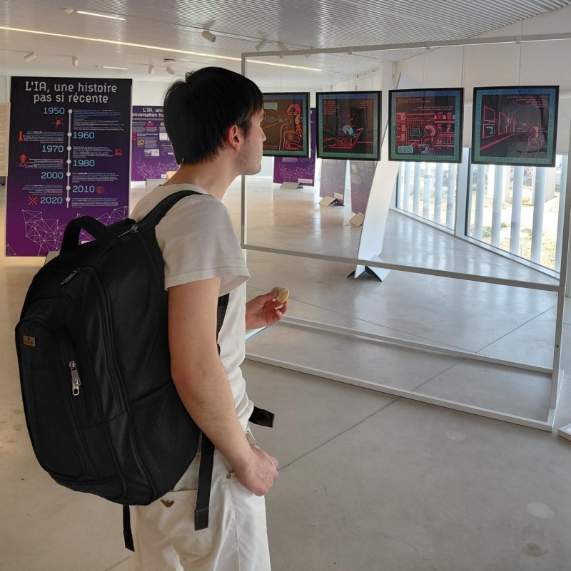 Visite dialoguée de l’exposition Intelligence artificielle : à la croisée entre sciences, art, et société