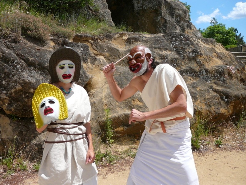 Les spectacles du théâtre romain