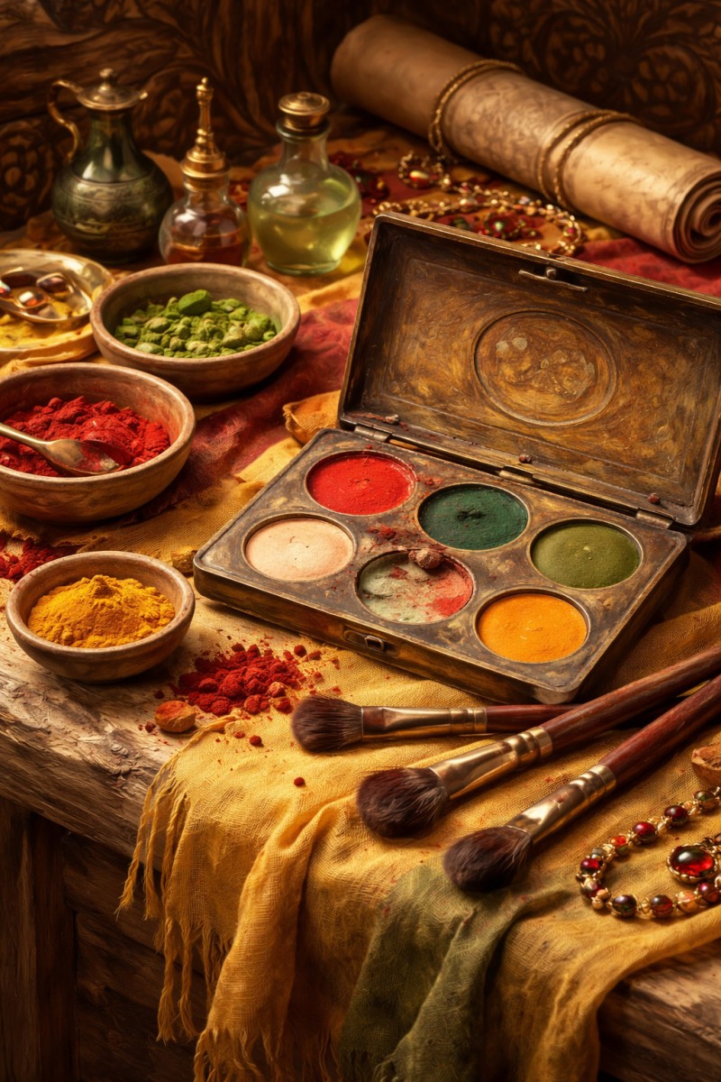 Maquillage à la gallo-romaine