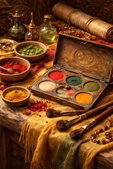 Maquillage à la gallo-romaine