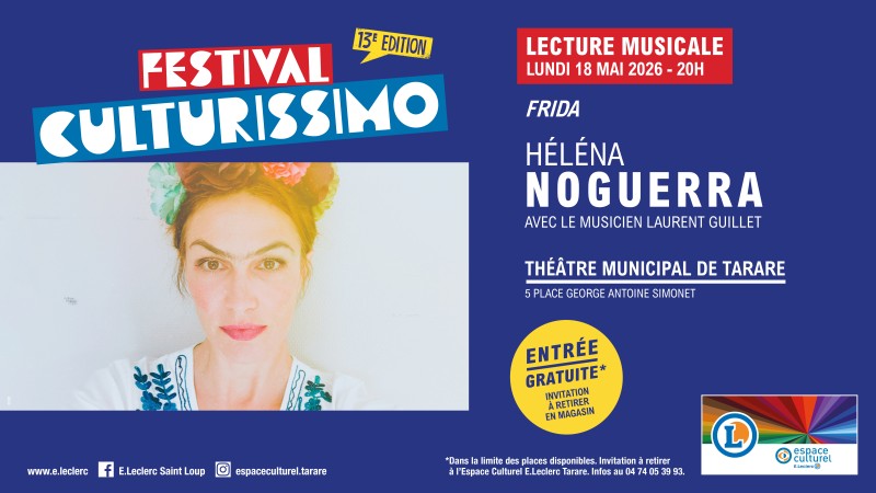 Festival Culturissimo - Lecture musicale d'Helena Noguerra