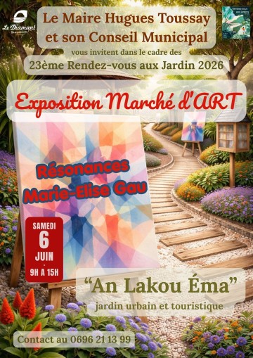 Exposition Marché d'Art : Résonances - Marie-Elise Gau