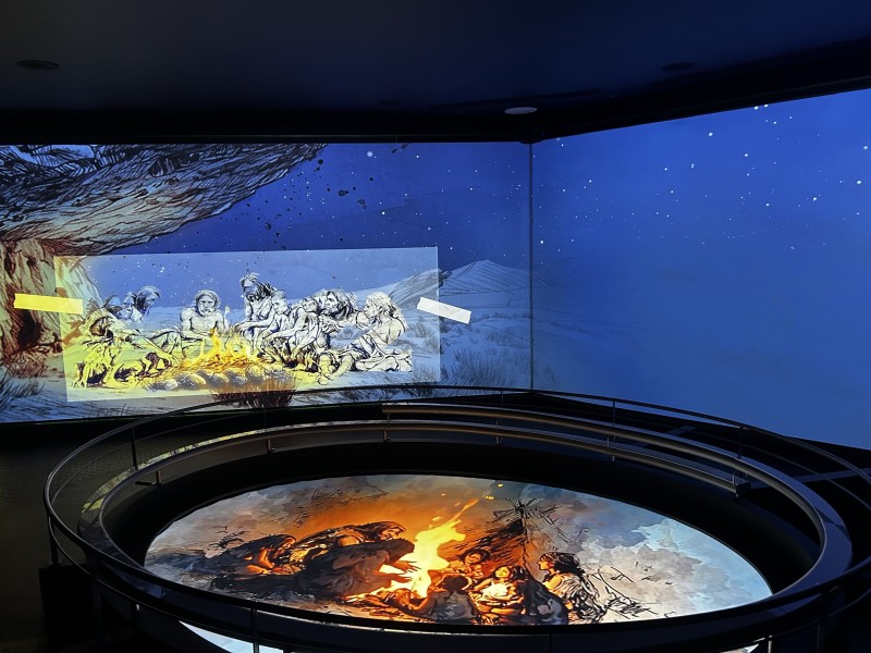 Visite du Paléosite