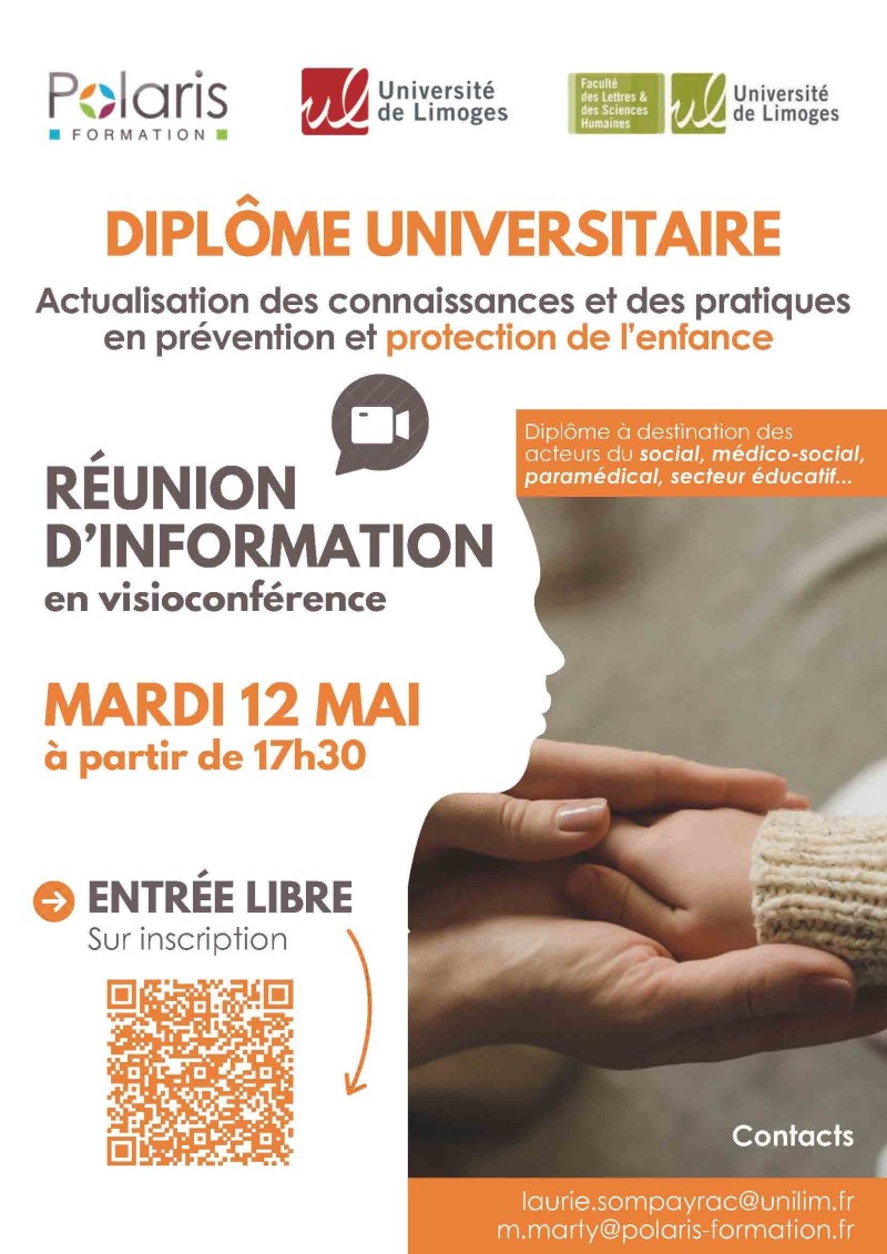 Réunion d'information Diplôme Universitaire