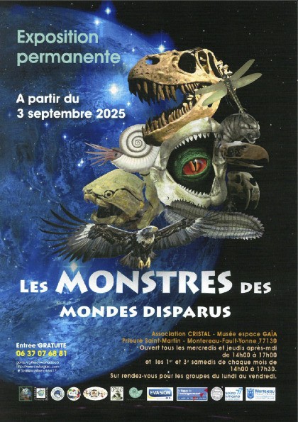 Exposition "Les Monstres des mondes disparus"