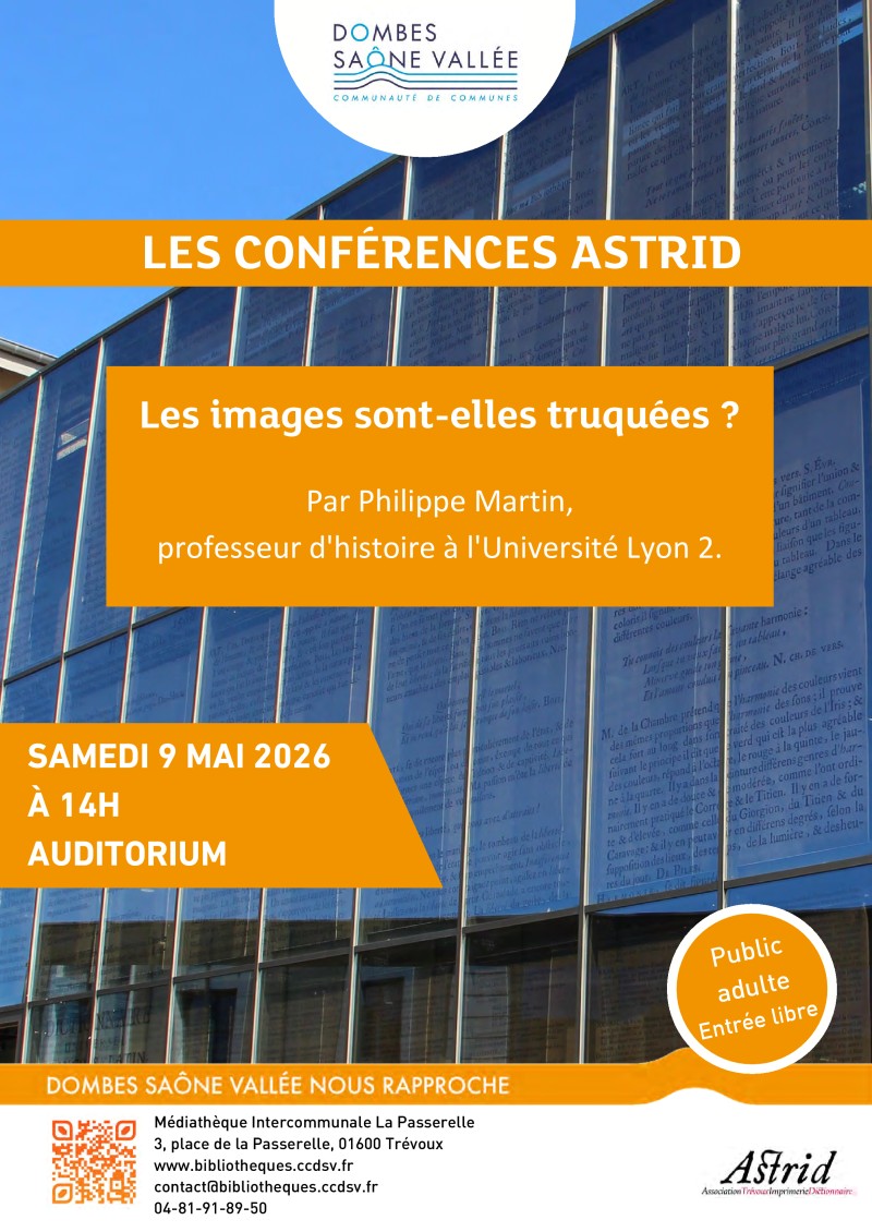 Conférence : Les images sont-elles truquées ?