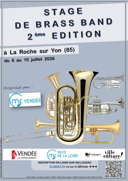 STAGE DE BRASS BAND CMF85