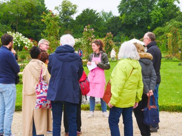 Visite du parc, des roseraies