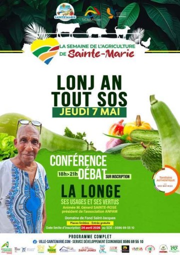 CONFÉRENCE DÉBAT SEMAINE DE L'AGRICULTURE