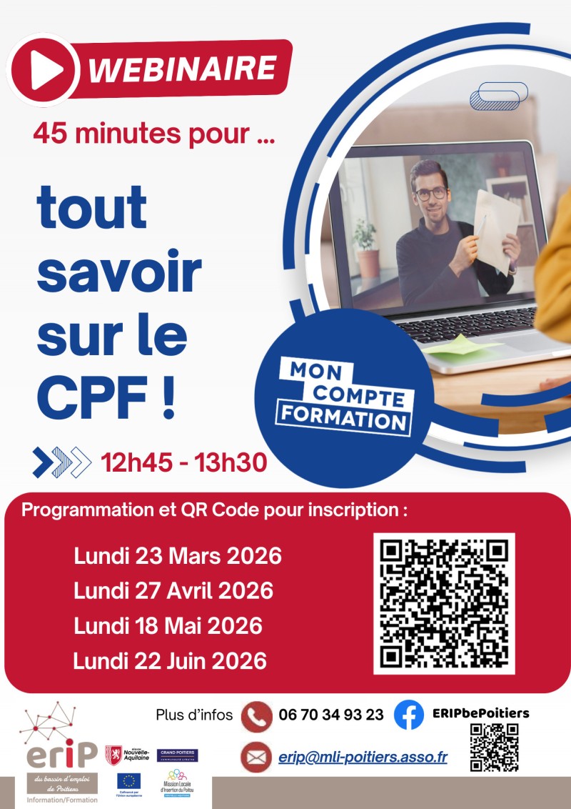45 minutes pour tout savoir sur le CPF