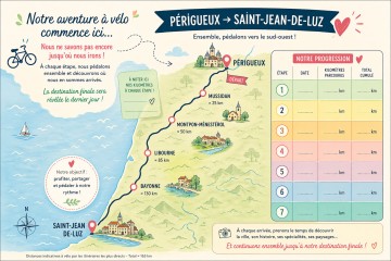 “Cap sud-ouest ! Le défi à vélo”