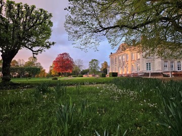 Visite du parc du château de Craon