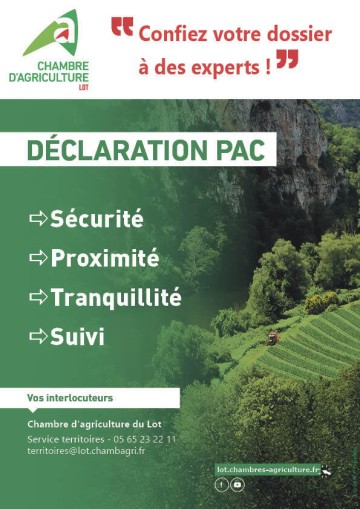 Déclarations PAC : rappel des échéances