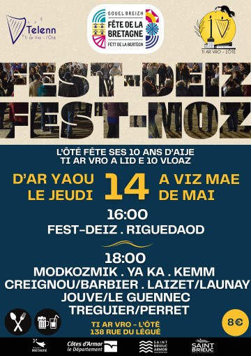 Fête de la Bretagne et 10 ans du Ti ar Vro - l'Ôté
