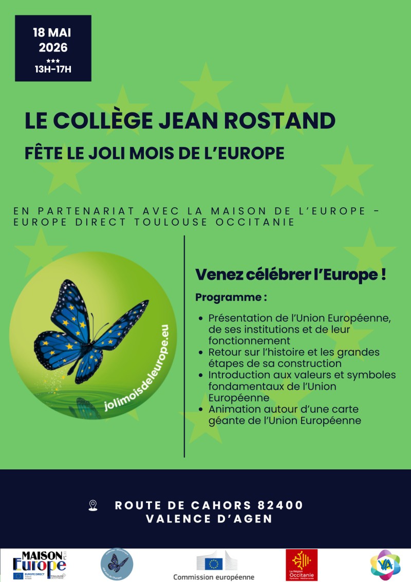 L'Union européenne au collège Jean Rostand - Valence d'Agen